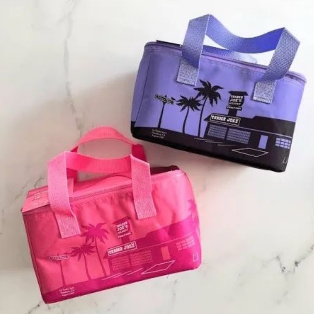 Trader Joe’s Mini Insulated Bag in Pink